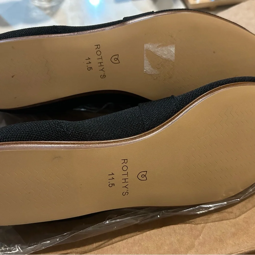 Rothy's Black Bow Flats - Picture 3 of 4
